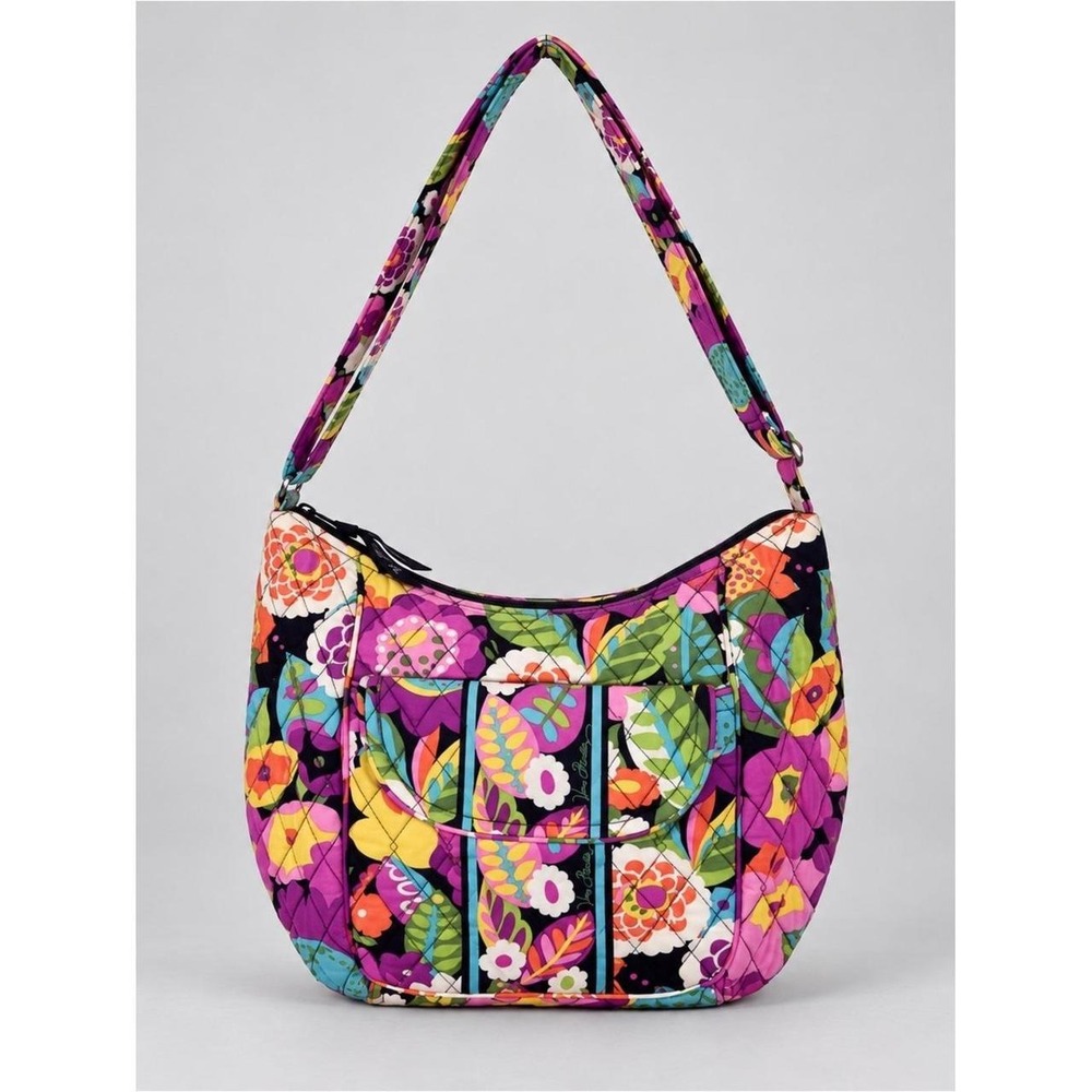Vera Bradley Va Va Bloom Floral Crossbody Handbag Shoulder Bag Purse Retired